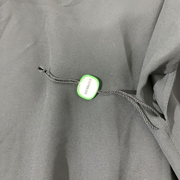 Express Nwt Black And Gold Mini Dress Size Small New Years Eve Party - Picture 8 of 8